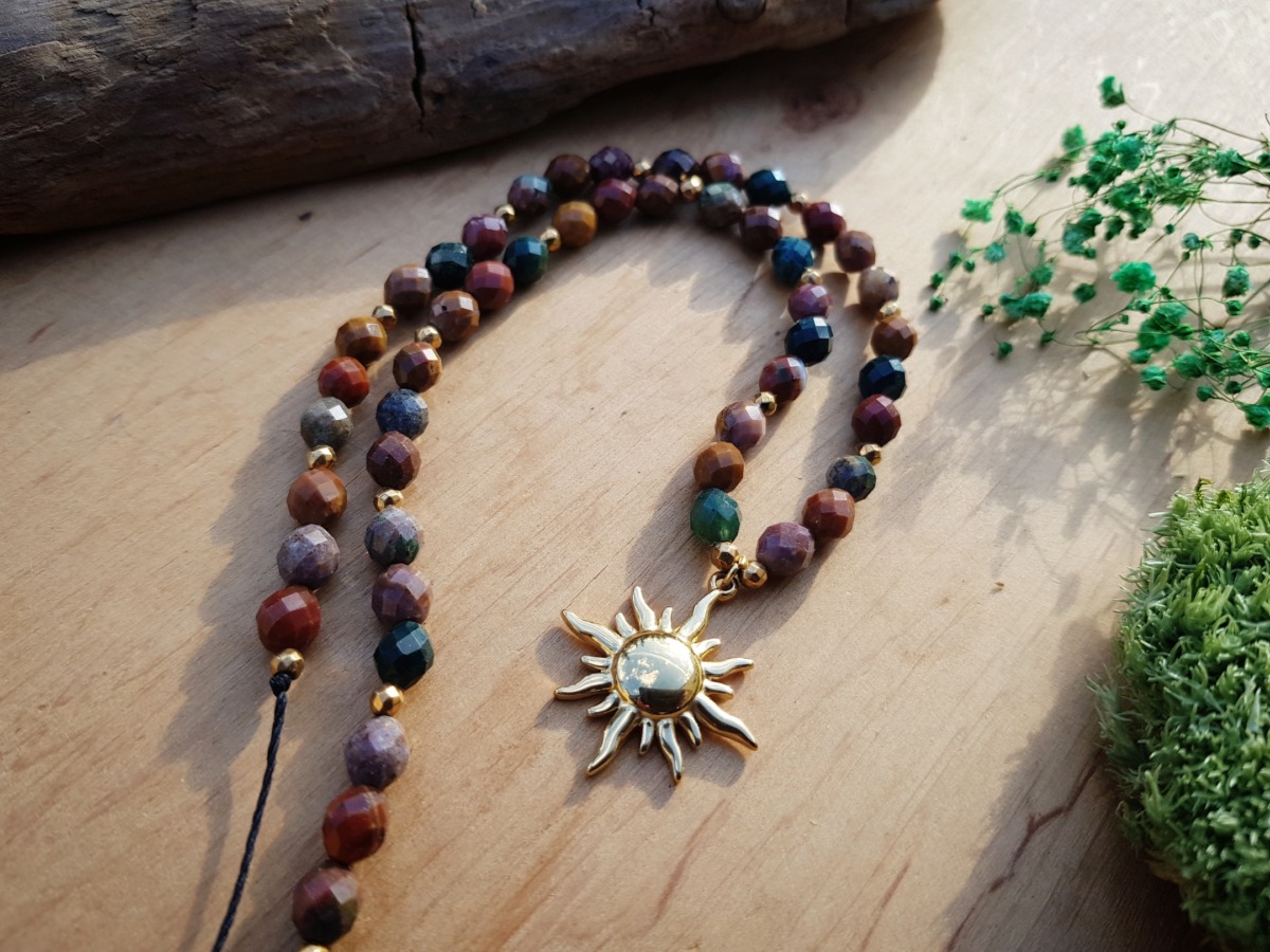 Naszyjnik "Spokój Ducha" - Jaspis